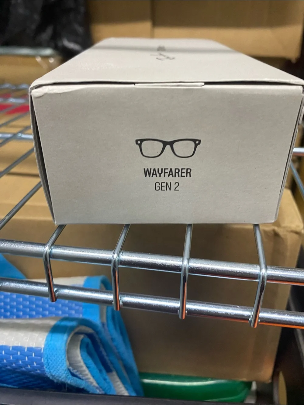 Ray-Ban Silver x Meta Logo Eyewear Case
